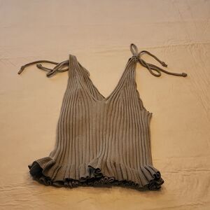 NWT Bcbg Peplum Tank